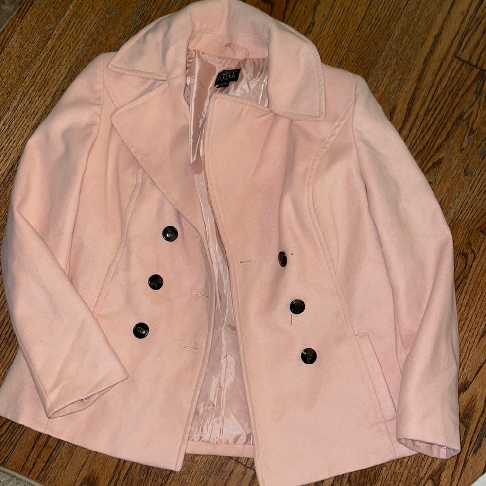 Simply Styled Pea wool coat